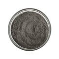 Black cosmetic clay powder