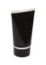 Black cosmetics tube