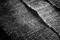 black cotton fabric texture background Royalty Free Stock Photo