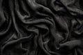 black cotton fabric texture background Royalty Free Stock Photo