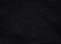 Black cotton fabric texture background Royalty Free Stock Photo