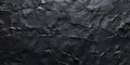 Black Cracked Stone Background. Rock Wall Texture. Rough Surface. AI generated. Royalty Free Stock Photo