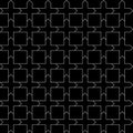 Black cross symbol pattern on black background.