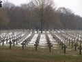 Black crosses at the German cemetery in Ysselstein in the Netherlands