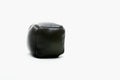 Black cube on white background concept Royalty Free Stock Photo