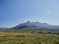 black Cuillin mountains on the Isle of Skye, Scotland Royalty Free Stock Photo