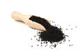 Black Cumin, Nigella Sativa or Black Caraway Seeds Royalty Free Stock Photo