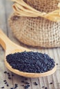 Black cumin seed Royalty Free Stock Photo