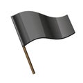 Black Curl Flag Icon