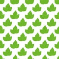 Black currant leaf seamless pattern Royalty Free Stock Photo