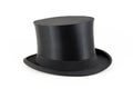 Black cylinder hat Royalty Free Stock Photo