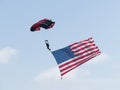 Black Daggers Skydiving Team Royalty Free Stock Photo