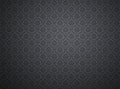 Black damask pattern background