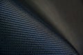 Black dark carbon fiber composite raw material use for sport automotive Royalty Free Stock Photo