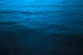 Black dark deep sea blue abstract background. Wavy water surface. Color gradient. Night. Reflection. Moon light. Ripple wave