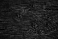 Black gnarl wood texture for background Royalty Free Stock Photo