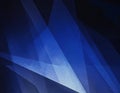 Black dark navy blue white abstract background. Geometric shape. Line stripe angle triangle polygon mosaic. Color gradient. Noise