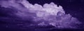 Black dark purple violet blue sky with clouds. Twinkling stars. Night sky background. Banner. Wide. Panoramic. Fantasy. Royalty Free Stock Photo