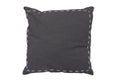 Black decorative pillow Royalty Free Stock Photo