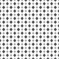 Black dense big and small rhombus dots pattern