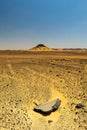 The Black Desert Egypt Royalty Free Stock Photo