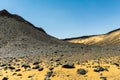 The Black Desert Egypt Royalty Free Stock Photo