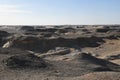 Black desert in the Sinai Peninsula, Egypt Royalty Free Stock Photo