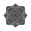 Black detailed ornament