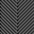 Black diagonal carbon fiber seamless texture pattern vector illustration. Royalty Free Stock Photo