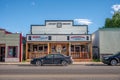 Storefronts in the rural town of Black Diamond Storefronts in the rural town of Black Diamond