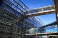 The Black Diamond, The Copenhagen Royal Library in Copenhagen, D Royalty Free Stock Photo