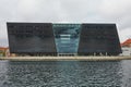 The Black Diamond. The Copenhagen Royal Library is the national library of Denmark in Copenhagen Royalty Free Stock Photo