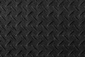 Black diamond plate floor texture Royalty Free Stock Photo