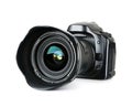 Black digital camera Royalty Free Stock Photo
