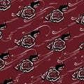 Rose Digital Paper Pack, Black Roses, Wedding, Scrapbooking, Roses, VIntage Roses