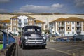 Black dodge car in brighton