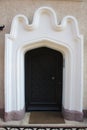 Door with white border