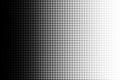 Black dot pattern. Circle transition pattern background. Royalty Free Stock Photo