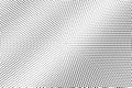 Black dots on white background. Abstract perforated surface. Faded halftone vector texture. Small dotwork gradient Royalty Free Stock Photo