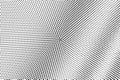 Black dots on white background. Grunge perforated surface. Small halftone vector texture. Diagonal dotwork gradient Royalty Free Stock Photo