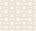 Black dotted simple circle pattern