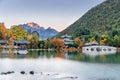 Black Dragon Pond Scenery of Yulong Snow Mountain in Lijiang, Yunnan, China