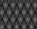 Black dragon scales seamless background texture