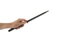 Black drumstick for playing in the left hand Royalty Free Stock Photo