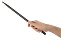 Black drumstick for playing in the right hand Royalty Free Stock Photo
