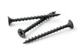 Black drywall screws Royalty Free Stock Photo