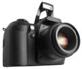 Black DSLR Royalty Free Stock Photo