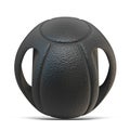 Black dual grip medicine ball 3D