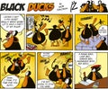 Black Ducks Comics episode 47 Royalty Free Stock Photo