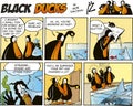 Black Ducks Comics episode 49 Royalty Free Stock Photo